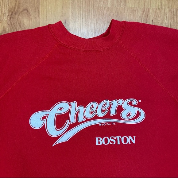 Vintage Discus Athletic Men’s Cheers Boston Logo Sweatshirt Size XL